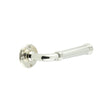 This is an image showing the Burlington - Highgate Lever on Rose Door Handle - Roses Sold Separately available to order from T.H. Wiggans Ironmongery in Kendal