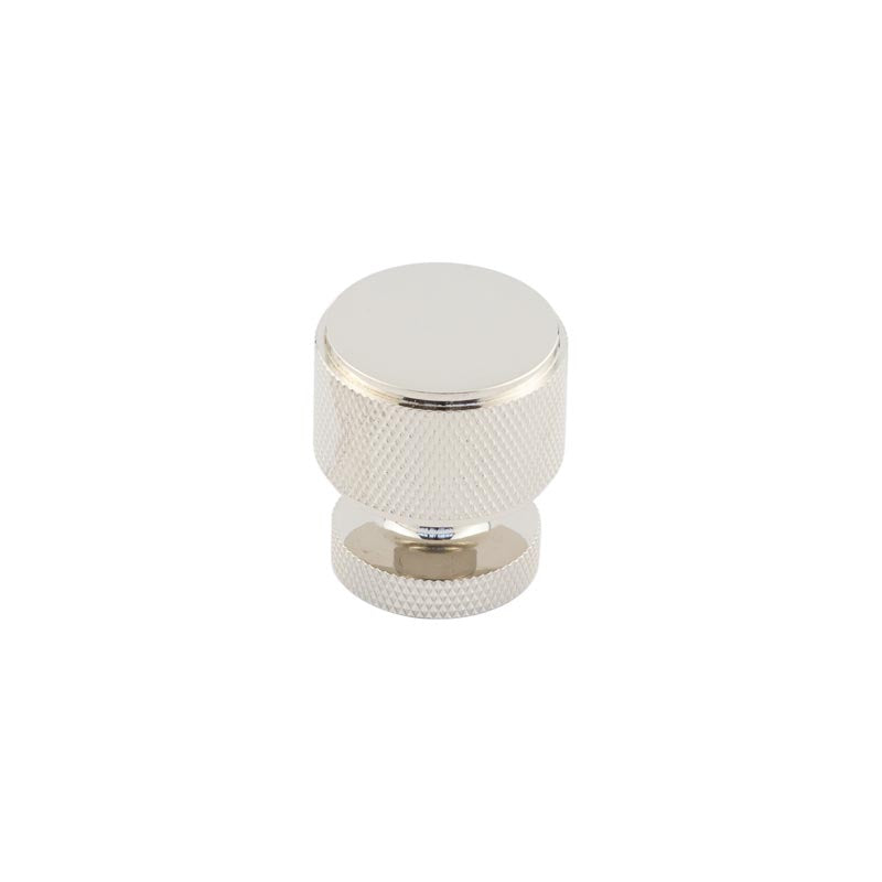 This is an image showing the Burlington - Piccadilly Cupboard knob - Polished Nickel available to order from T.H. Wiggans Ironmongery in Kendal