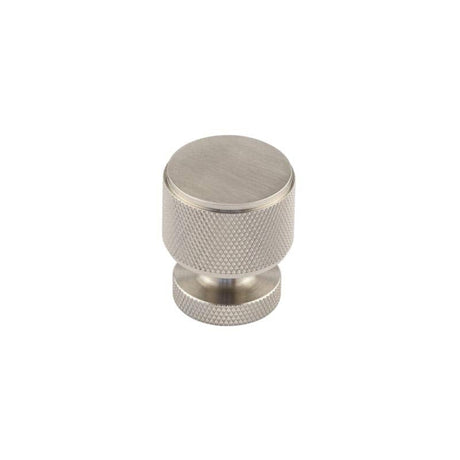 This is an image showing the Burlington - Piccadilly Cupboard knob - Satin Nickel available to order from T.H. Wiggans Ironmongery in Kendal