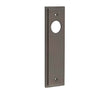 This is an image showing the Burlington - Latch Plate Choices available to order from T.H. Wiggans Ironmongery in Kendal