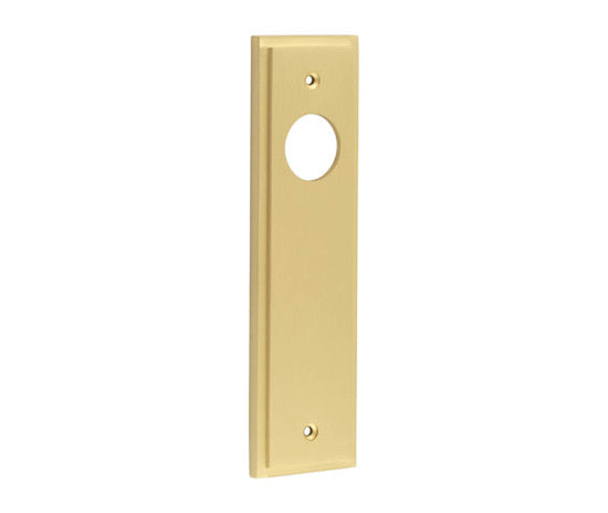 This is an image showing the Burlington - Latch Plate Choices available to order from T.H. Wiggans Ironmongery in Kendal