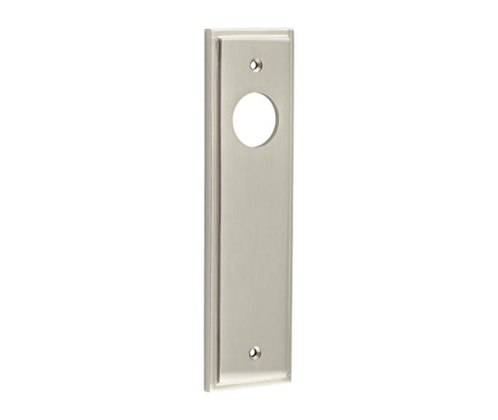 This is an image showing the Burlington - Latch Plate Choices available to order from T.H. Wiggans Ironmongery in Kendal