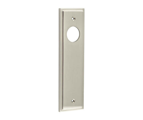 This is an image showing the Burlington - Latch Plate Choices available to order from T.H. Wiggans Ironmongery in Kendal