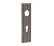 This is an image showing the Burlington - Din Euro Profile Lock Plate Choices available to order from T.H. Wiggans Ironmongery in Kendal