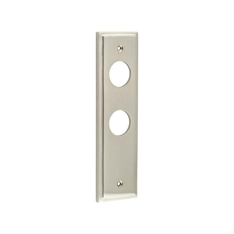 This is an image showing the Burlington - Din Bathroom Plate Choices available to order from T.H. Wiggans Ironmongery in Kendal