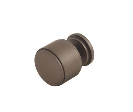 This is an image showing the Burlington - Belgrave Cupboard knob - Dark Bronze available to order from T.H. Wiggans Ironmongery in Kendal