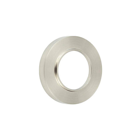 This is an image showing the Burlington - Burlington Plain Outer Rose - Satin Nickel available to order from T.H. Wiggans Ironmongery in Kendal