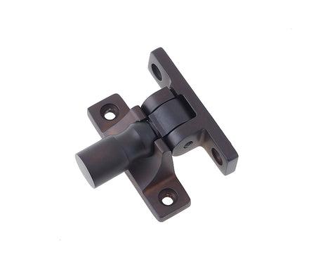 This is an image showing the Burlington - sash fastener - Dark Bronze available to order from T.H. Wiggans Ironmongery in Kendal