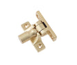 This is an image showing the Burlington - sash fastener - Satin Brass available to order from T.H. Wiggans Ironmongery in Kendal