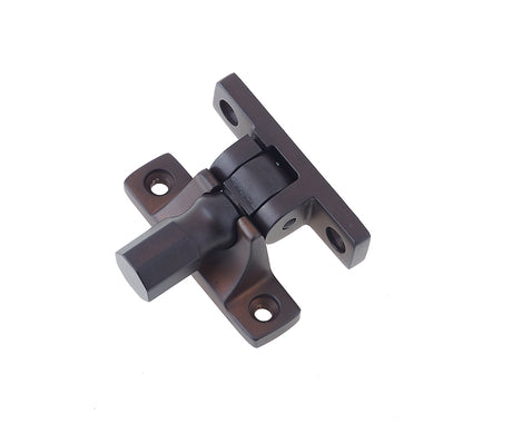 This is an image showing the Burlington - Brighton sash fastener - Dark Bronze available to order from T.H. Wiggans Ironmongery in Kendal