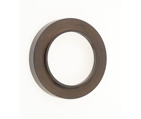 This is an image showing the Burlington - Plain outer rose for Esc - Dark Bronze available to order from T.H. Wiggans Ironmongery in Kendal