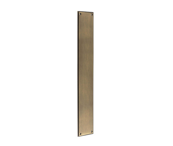 This is an image showing the Burlington - 350x75mm raised finger - Antique Brass available to order from T.H. Wiggans Ironmongery in Kendal