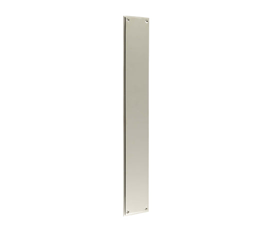 This is an image showing the Burlington - 350x75mm raised finger - Polished Nickel available to order from T.H. Wiggans Ironmongery in Kendal