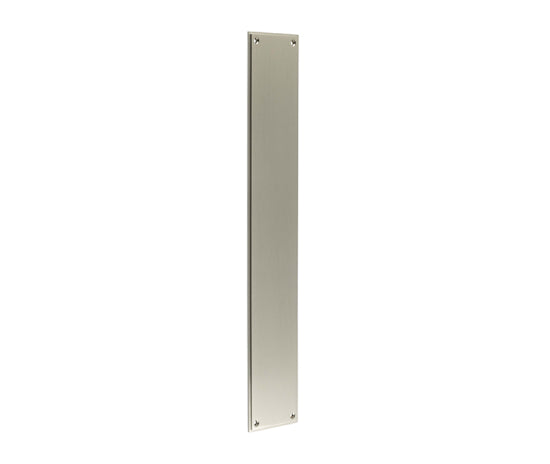 This is an image showing the Burlington - 350x75mm raised finger - Satin Nickel available to order from T.H. Wiggans Ironmongery in Kendal