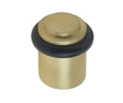 This is an image showing the Burlington - Floor mounted Door Stop - Satin Brass available to order from T.H. Wiggans Ironmongery in Kendal