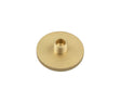 This is an image showing the Burlington - SB Knurl door stop base available to order from T.H. Wiggans Ironmongery in Kendal