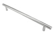 This image shows Eurospec - 22MM DIA. STRAIGHT T BAR PULL HANDLE G304 (450MM C/C) - SSS - cfpt1450sss available from T.H. Wiggans Ironmongery in Kendal.