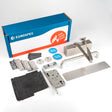 This image shows Eurospec - Commercial Fire Door Pack - Push/Pull Lockable - Silver - fdpc1 available from T.H. Wiggans Ironmongery in Kendal.
