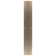 This is an image of Eurospec - Finger Plate Plain 500 x 75mm - Antique Brass - FPP1500AB available to order from T.H. Wiggans Ironmongery in Kendal.