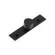 This is an image showing the Frelan - Sturt Cupboard Knobs 30mm Plain Matt Black available to order from T.H. Wiggans Ironmongery in Kendal