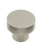 This is an image showing the Hoxton - Wenlock SN 30mm diamond Knurled Cupboard Knob available to order from T.H. Wiggans Ironmongery in Kendal