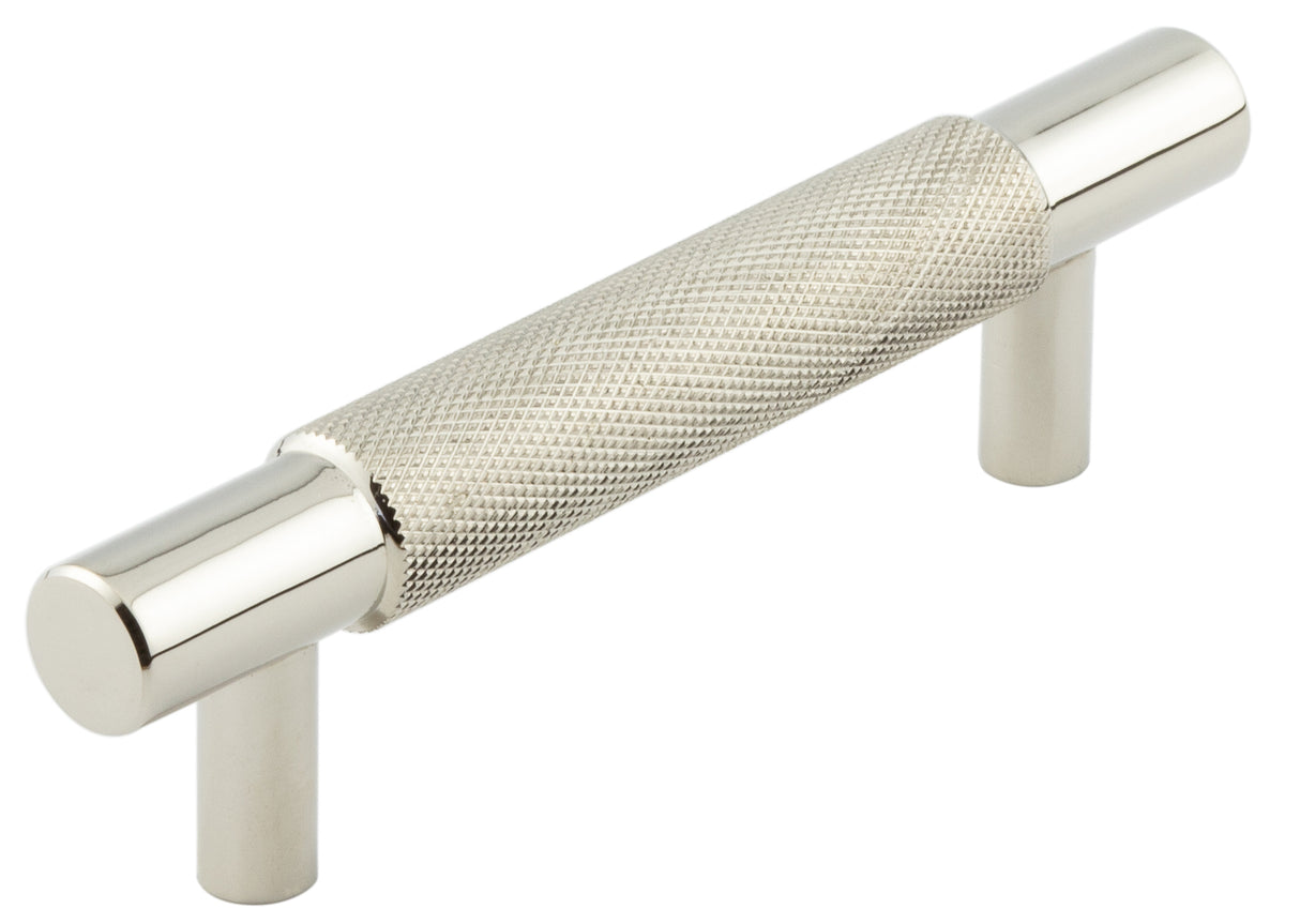 This is an image showing the Hoxton - Taplow PN 96mm Diamond Knurled Cabinet Handle available to order from T.H. Wiggans Ironmongery in Kendal