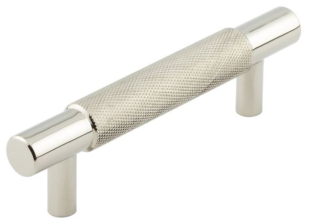 This is an image showing the Hoxton - Taplow PN 96mm Diamond Knurled Cabinet Handle available to order from T.H. Wiggans Ironmongery in Kendal