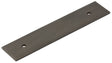 This is an image showing the Hoxton - Fanshaw DB 140x30mm Back Plate for Pull Handle with 96mm Ctrs available to order from T.H. Wiggans Ironmongery in Kendal