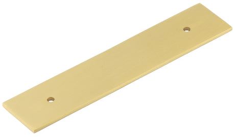 This is an image showing the Hoxton - Fanshaw SB 140x30mm Back Plate for Pull Handle with 96mm Ctrs available to order from T.H. Wiggans Ironmongery in Kendal