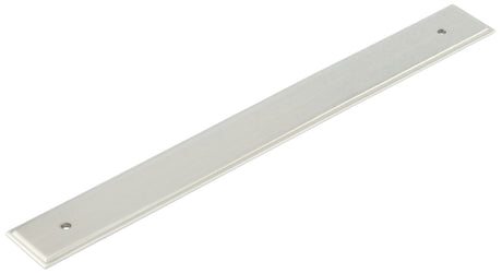 This is an image showing the Hoxton - Rushton SN 268x30mm Back Plate for Pull Handle with 224mm Cts available to order from T.H. Wiggans Ironmongery in Kendal