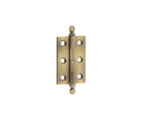 This is an image showing the Hoxton - 50x35mm AB Final hinge available to order from T.H. Wiggans Ironmongery in Kendal