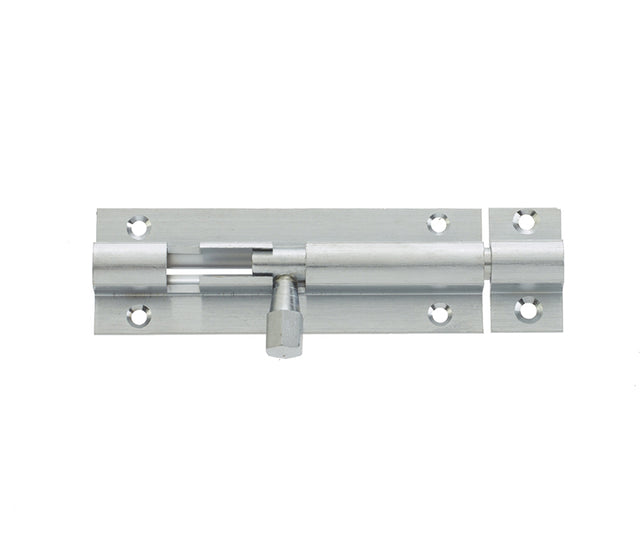 This is an image showing the Frelan - 75x25mm SC STR Barrel bolt available to order from T.H. Wiggans Ironmongery in Kendal