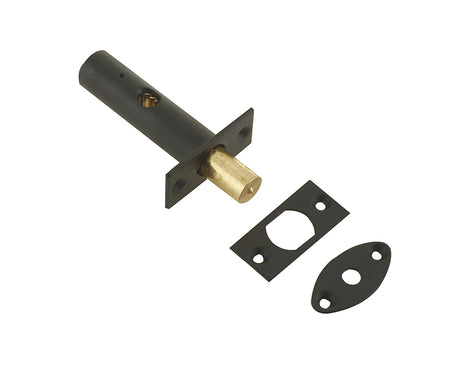 This is an image showing the Frelan - 62mm Mortice Rack Bolt - Black available to order from T.H. Wiggans Ironmongery in Kendal