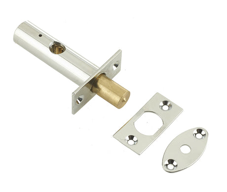 This is an image showing the Frelan - 62mm Mortice Rack Bolt - Polished Chrome available to order from T.H. Wiggans Ironmongery in Kendal