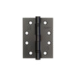 This is an image showing the Frelan - 102x76mm Stainless Steel Ball Bearing Hinges Grade 11 - Black available to order from T.H. Wiggans Ironmongery in Kendal