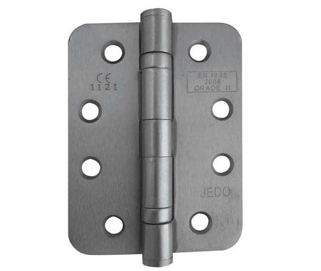 This is an image showing the Frelan - 102x76x2.7mm SN Grade 11 steel ball bearing hinge available to order from T.H. Wiggans Ironmongery in Kendal