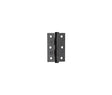 This is an image showing the Frelan - 76x50mm Steel Ball Bearing Hinges Grade 7 - Black available to order from T.H. Wiggans Ironmongery in Kendal