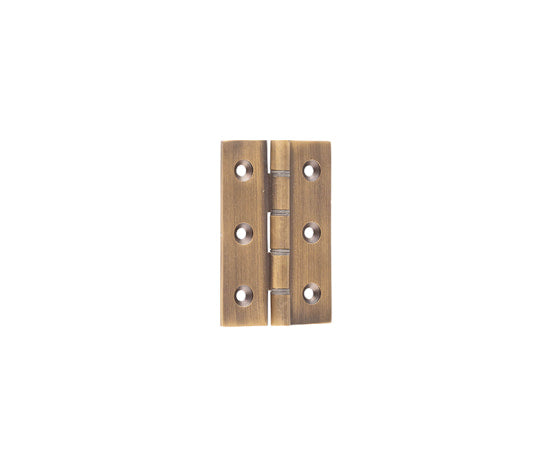 This is an image showing the Frelan - 76x50x2.5mm AB DPBW hinges available to order from T.H. Wiggans Ironmongery in Kendal