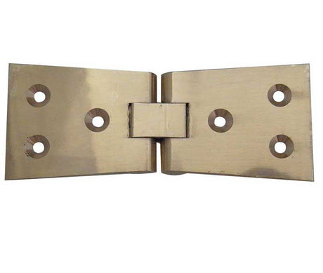 This is an image showing the Frelan - Counter Flap Hinges - Polished Brass available to order from T.H. Wiggans Ironmongery in Kendal