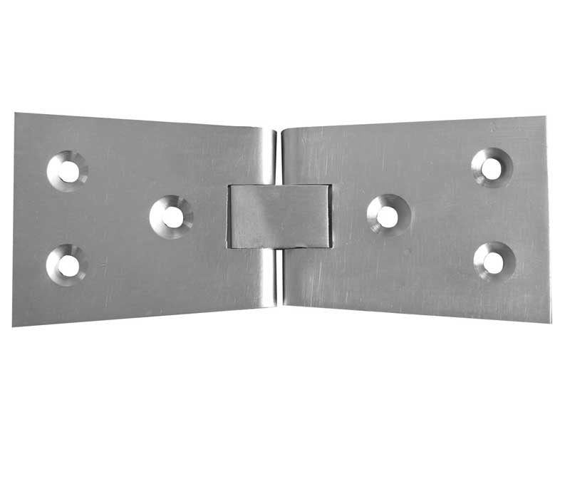 This is an image showing the Frelan - Counter Flap Hinges - Satin Chrome available to order from T.H. Wiggans Ironmongery in Kendal