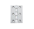 This is an image showing the Frelan - 76x50x3mm PC DPBW Hinge available to order from T.H. Wiggans Ironmongery in Kendal