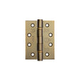 This is an image showing the Frelan - 102x76mm Grade 202 Stainless Steel Ball Bearing Hinges Grade 13 - Antiq available to order from T.H. Wiggans Ironmongery in Kendal