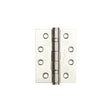 This is an image showing the Frelan - 102x76mm Grade 202 Stainless Steel Ball Bearing Hinges Grade 13 - Polis available to order from T.H. Wiggans Ironmongery in Kendal