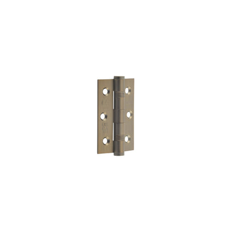 This is an image showing the Frelan - 76x50x2mm AB G7 B/B Hinge available to order from T.H. Wiggans Ironmongery in Kendal