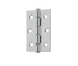 This is an image showing the Frelan - 76x50mm Grade 202 Stainless Steel Washered Hinges Grade 7 - Polished St available to order from T.H. Wiggans Ironmongery in Kendal