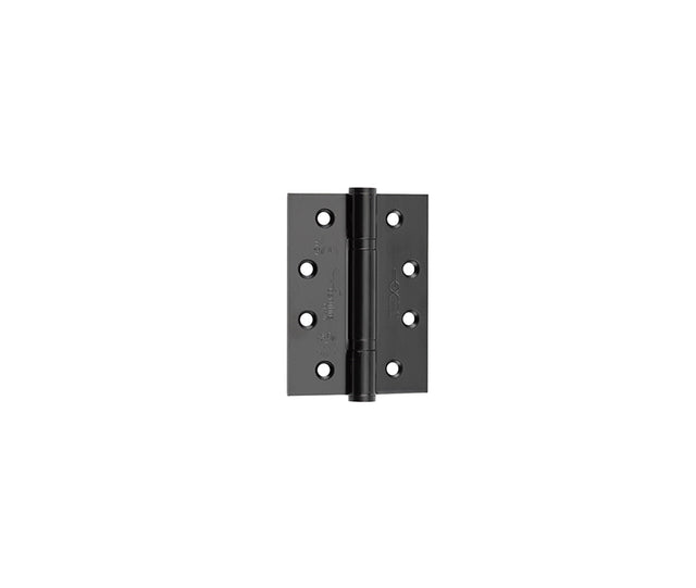 This is an image showing the Frelan - 102x76x3mm BL 3 Knuckle PBH Matt black available to order from T.H. Wiggans Ironmongery in Kendal