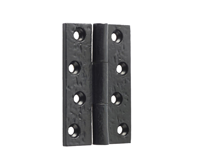 This is an image showing the Frelan - Butt Hinge 102 x 68mm - Antique Black available to order from T.H. Wiggans Ironmongery in Kendal