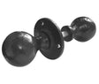 This is an image showing the Frelan - Ball Shaped Rim Knobs - Antique Black available to order from T.H. Wiggans Ironmongery in Kendal