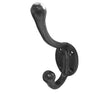 This is an image showing the Frelan - Hat & Coat Hook - Antique Black available to order from T.H. Wiggans Ironmongery in Kendal