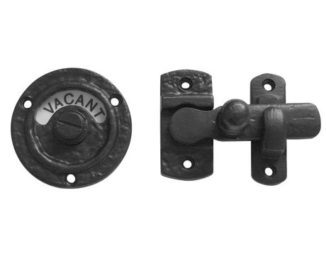 This is an image showing the Frelan - Indicator Bolt- Antique Black available to order from T.H. Wiggans Ironmongery in Kendal